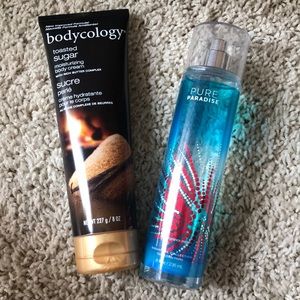 Lotion and body mist
